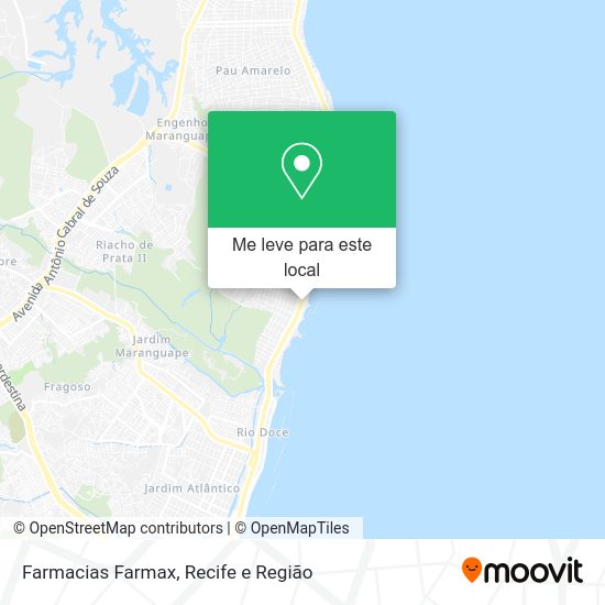 Farmacias Farmax mapa
