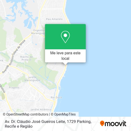 Av. Dr. Cláudio José Gueiros Leite, 1729 Parking mapa
