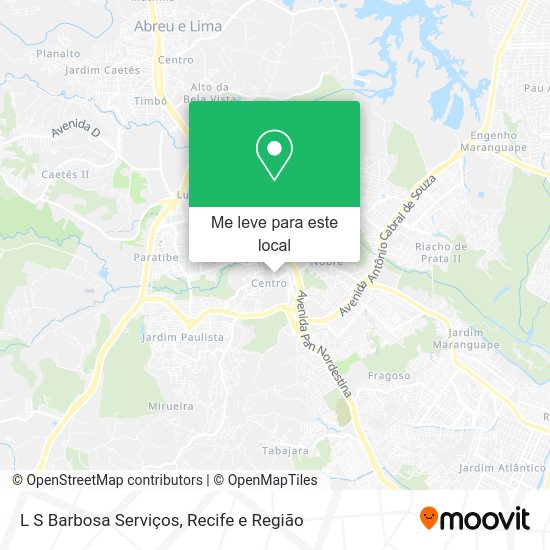 L S Barbosa Serviços mapa