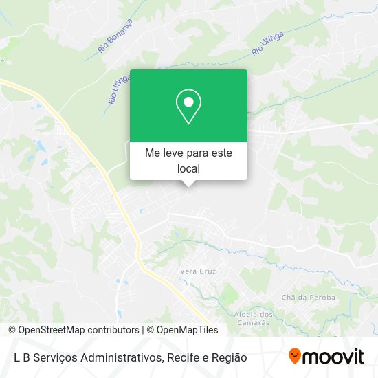 L B Serviços Administrativos mapa