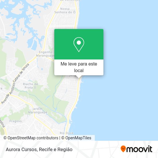 Aurora Cursos mapa