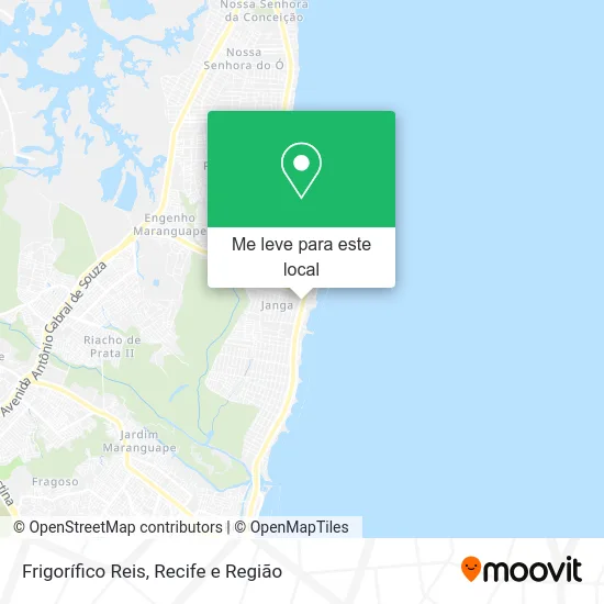 Frigorífico Reis mapa