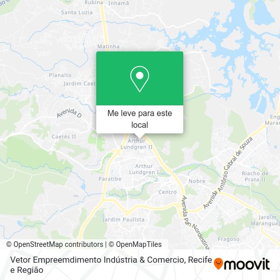 Vetor Empreemdimento Indústria & Comercio mapa