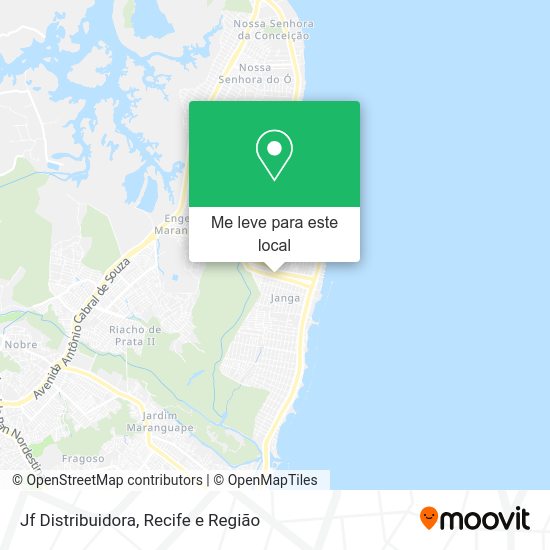 Jf Distribuidora mapa