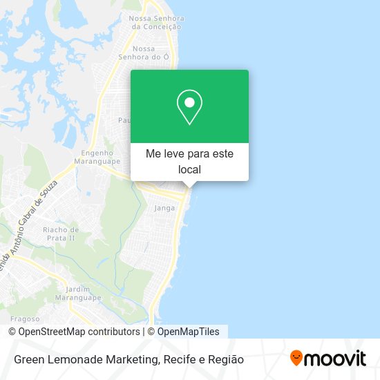 Green Lemonade Marketing mapa