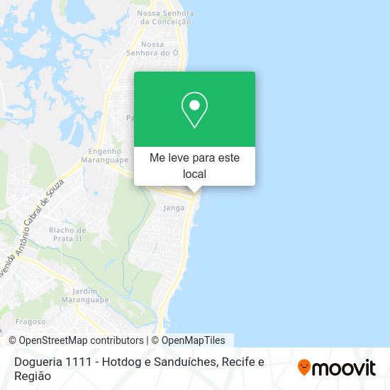 Dogueria 1111 - Hotdog e Sanduíches mapa