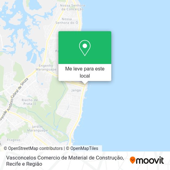 Vasconcelos Comercio de Material de Construção mapa