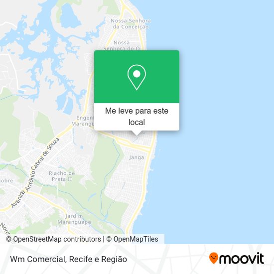Wm Comercial mapa