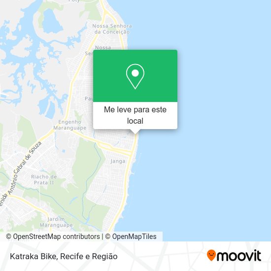 Katraka Bike mapa