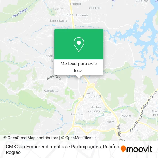 GM&Gap Empreendimentos e Participações mapa