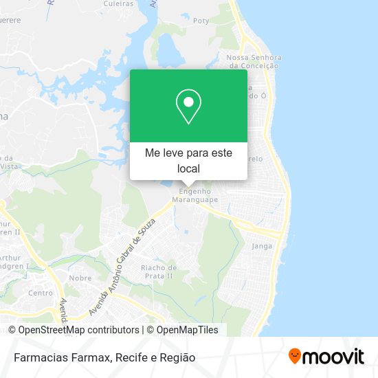 Farmacias Farmax mapa