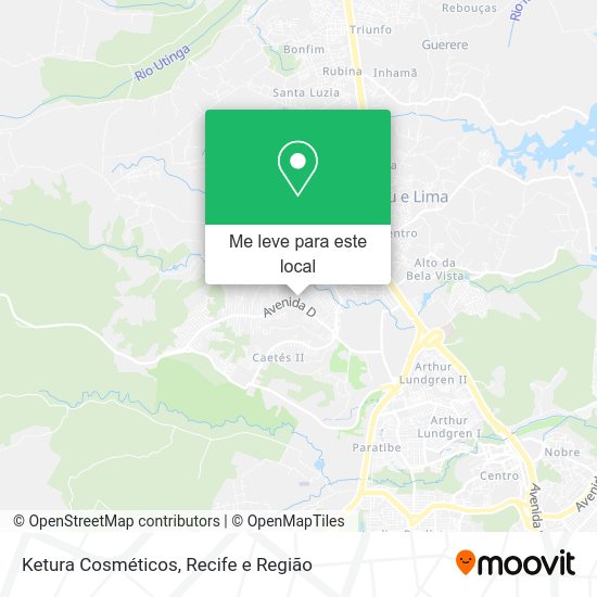 Ketura Cosméticos mapa
