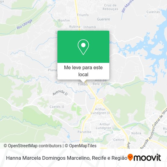 Hanna Marcela Domingos Marcelino mapa