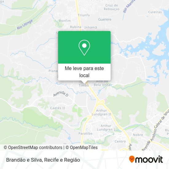 Brandão e Silva mapa