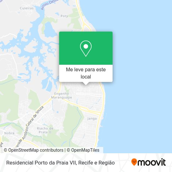 Residencial Porto da Praia VII mapa