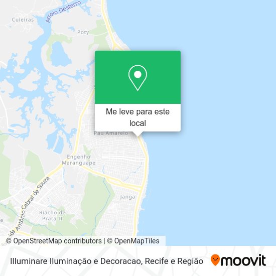 Illuminare Iluminação e Decoracao mapa