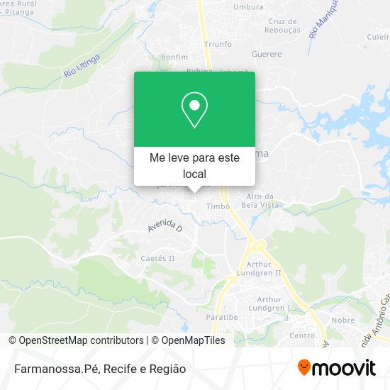 Farmanossa.Pé mapa
