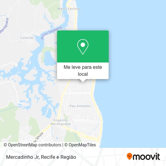 Mercadinho Jr mapa
