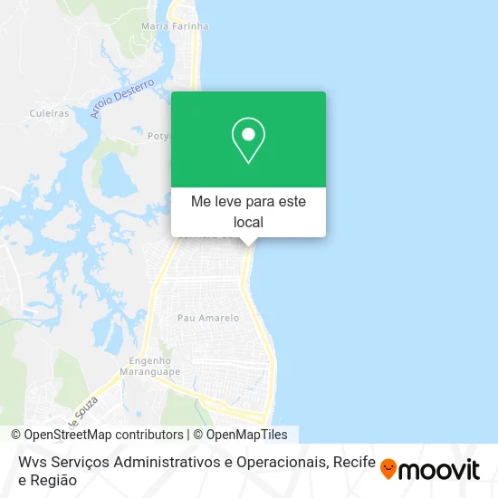 Wvs Serviços Administrativos e Operacionais mapa