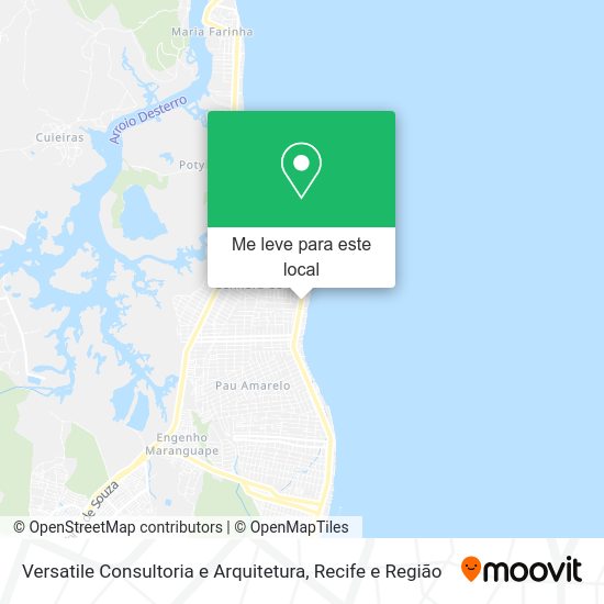 Versatile Consultoria e Arquitetura mapa