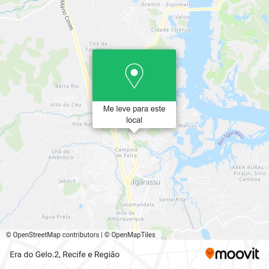 Era do Gelo.2 mapa