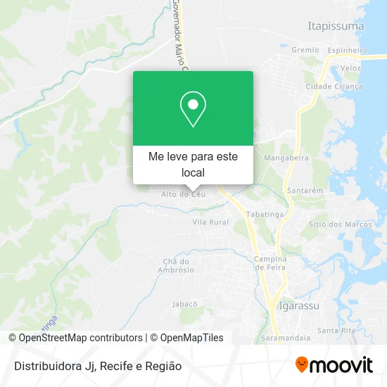 Distribuidora Jj mapa