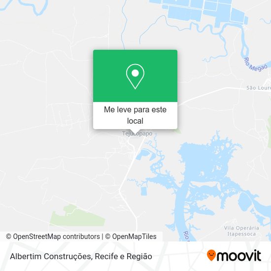 Albertim Construções mapa