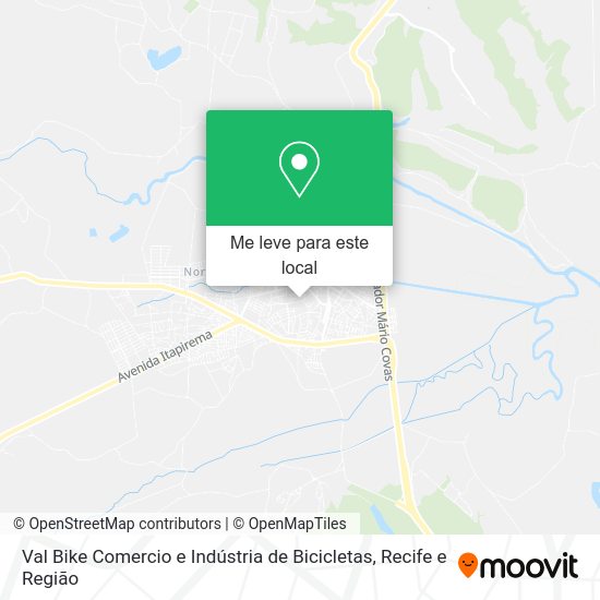Val Bike Comercio e Indústria de Bicicletas mapa
