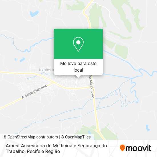 Amest Assessoria de Medicina e Segurança do Trabalho mapa