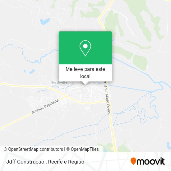 Jdff Construção. mapa