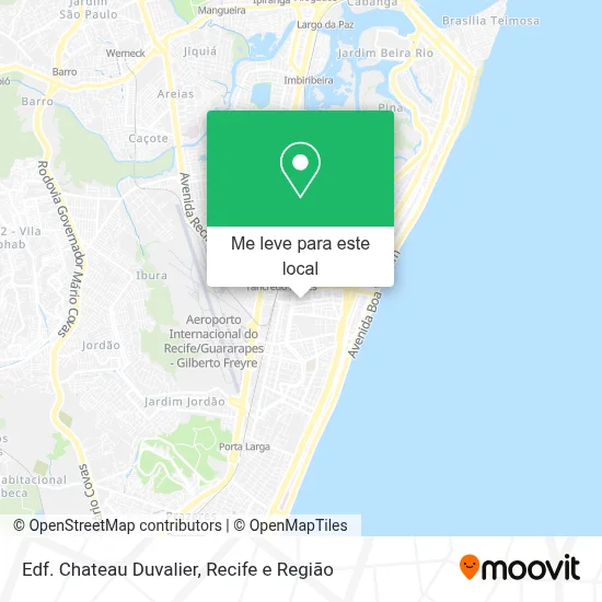 Edf. Chateau Duvalier mapa