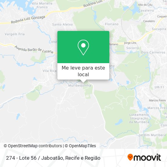 274 - Lote 56 / Jaboatão mapa