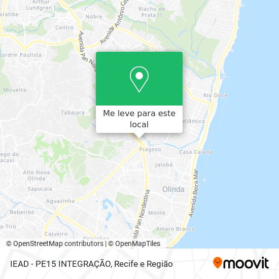 IEAD - PE15 INTEGRAÇÃO mapa