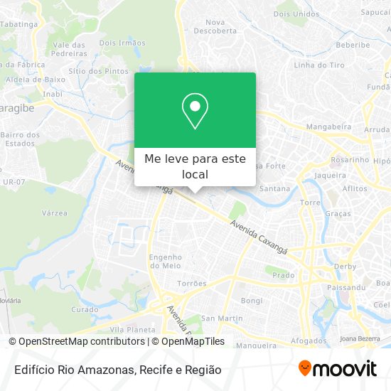 Edifício Rio Amazonas mapa