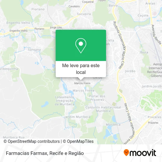 Farmacias Farmax mapa