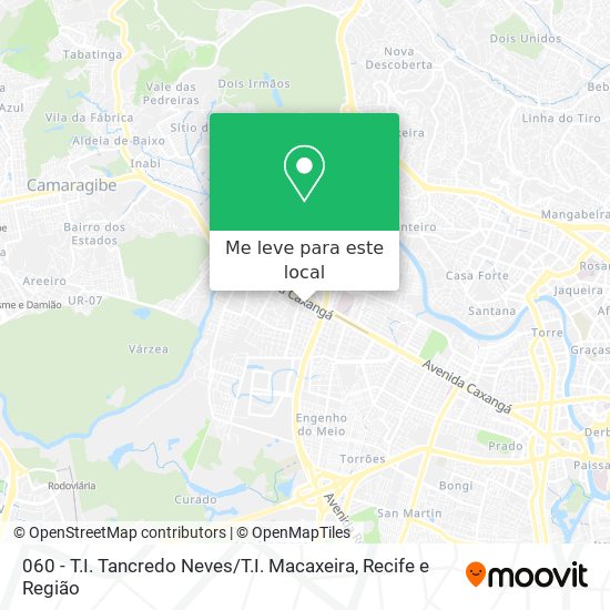 060 - T.I. Tancredo Neves / T.I. Macaxeira mapa