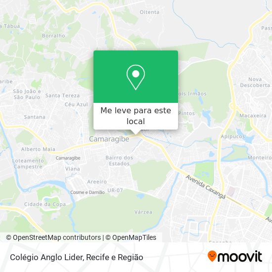 Colégio Anglo Lider mapa