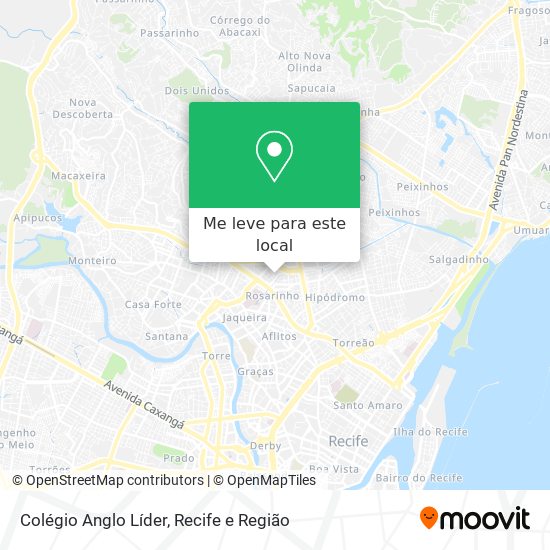 Colégio Anglo Líder mapa
