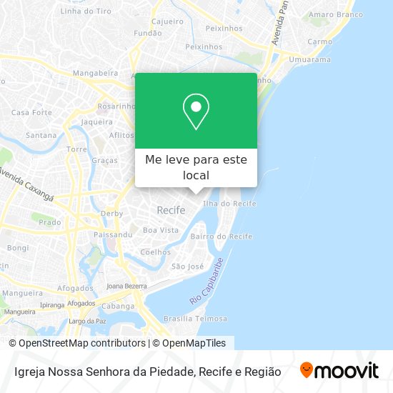 Igreja Nossa Senhora da Piedade mapa