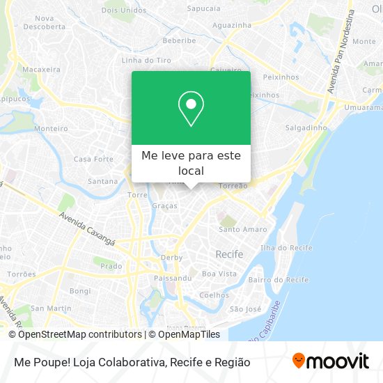 Me Poupe! Loja Colaborativa mapa
