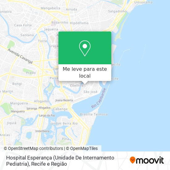 Hospital Esperança (Unidade De Internamento Pediatria) mapa