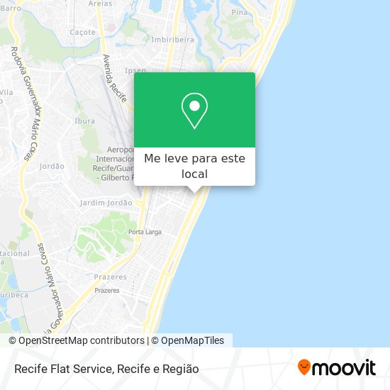 Recife Flat Service mapa