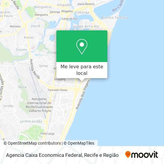 Agencia Caixa Economica Federal mapa