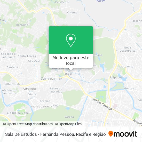 Sala De Estudos - Fernanda Pessoa mapa