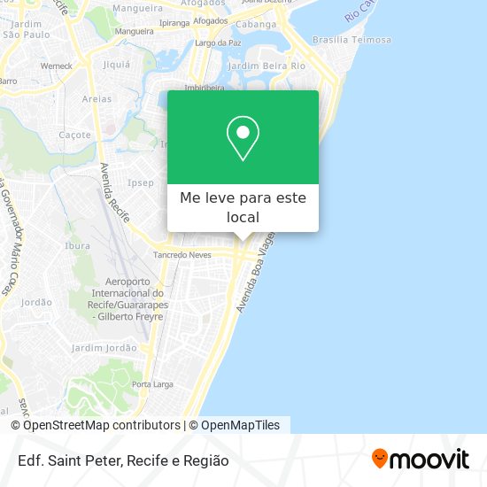 Edf. Saint Peter mapa