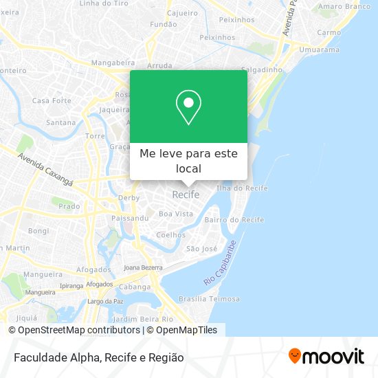 Faculdade Alpha mapa