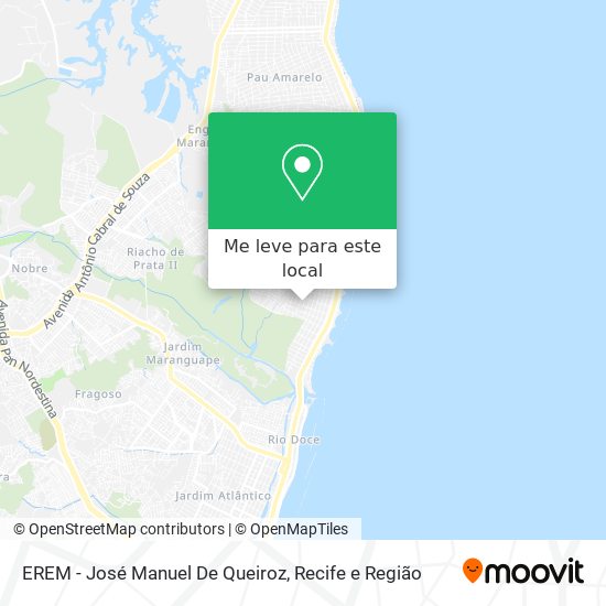 EREM - José Manuel De Queiroz mapa