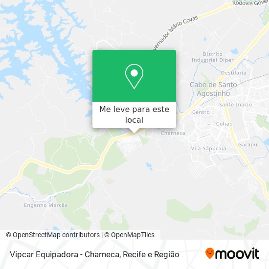 Vipcar Equipadora - Charneca mapa