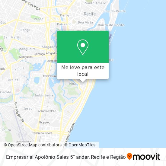 Empresarial Apolônio Sales 5° andar mapa