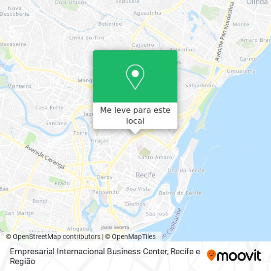 Empresarial Internacional Business Center mapa